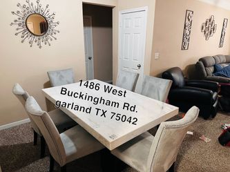 Furniture dining table set