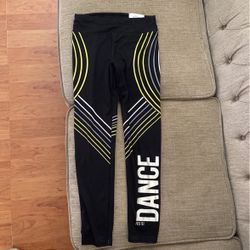 10 New! Justice Active High Waist Legging for Dance Size 14