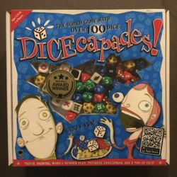  🎲 Brand New Dicecapades Board Game – Perfect Gift or Game Night Fun!