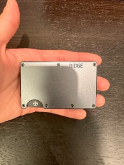 RIDGE Slim RFID Blocking Wallet (Brand New)
