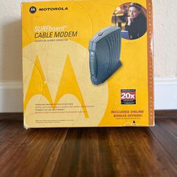 Motorola SURFboard Cable Modem SB5120