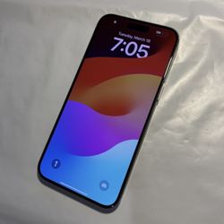 Unlocked Apple iPhone 15 Pro max 256GB Capacity..