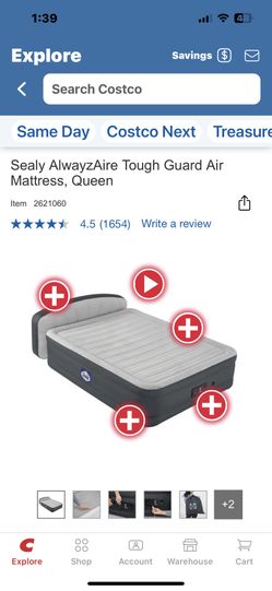 Queen sealy blow up mattress 