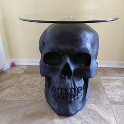 Skull End Table 