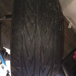 Tire and wheel