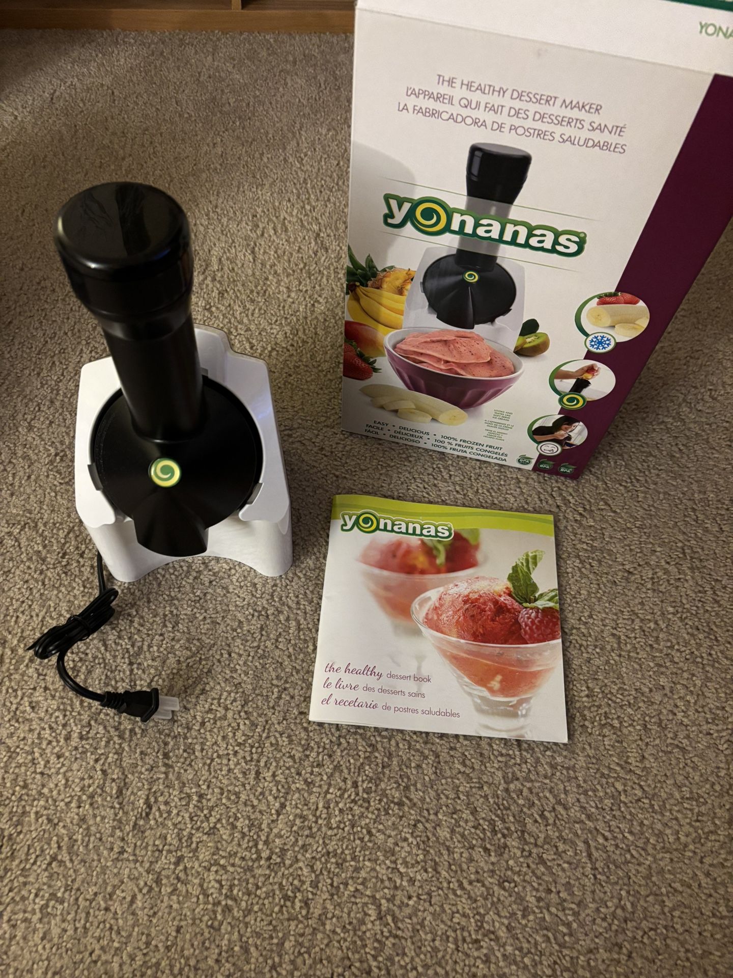 Yonanas Frozen Dessert Maker