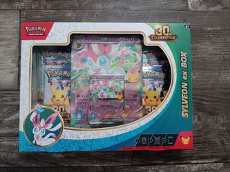 Pokemon 30th Celebration Sylveon ex Box