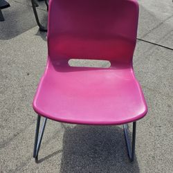 Pink IKEA Snille 18222 Office Desk Kitchen Outdoor Wide Stackable Chair