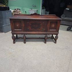 Antique Sideboard Buffet 