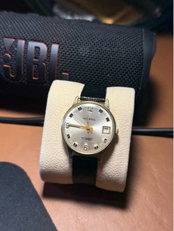 Vintage Helbros 17 Jewel Swiss self winding  Men’s Watch – Running – Date – 1960s