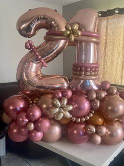Balloon bouquets