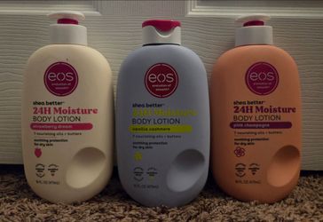 $6 each- eos body lotions