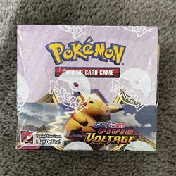 Pokemon Vivid Voltage Booster Box Sealed
