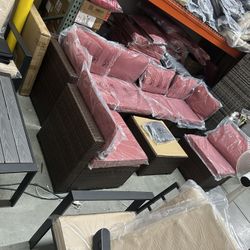 New,7 Pieces Outdoor Patio Set With Cover
