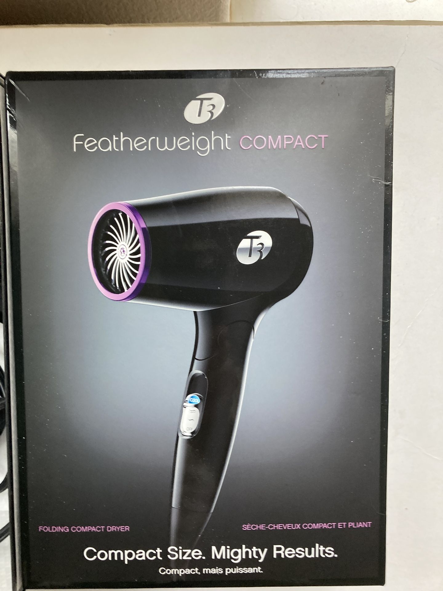 T3 Featherweight Compact Folding Dryer - Black