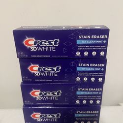 Crest 3 D White Toothpaste 5/$10