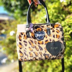 Juicy Couture Leopard Satchel
