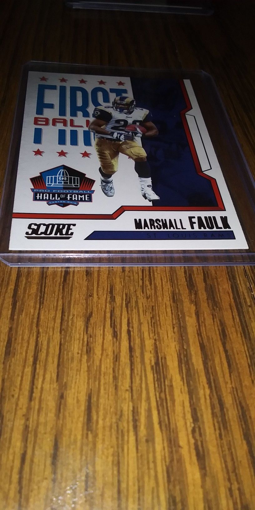 Marshall Faulk Card