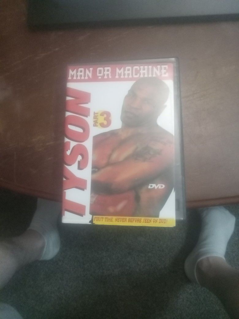 Mike Tyson Man Or Machine Part 1 2 And 3 DVD