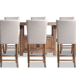 Dinning Table Set 9 Piece