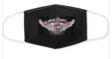 Harley Davidson Decretive Face Mask