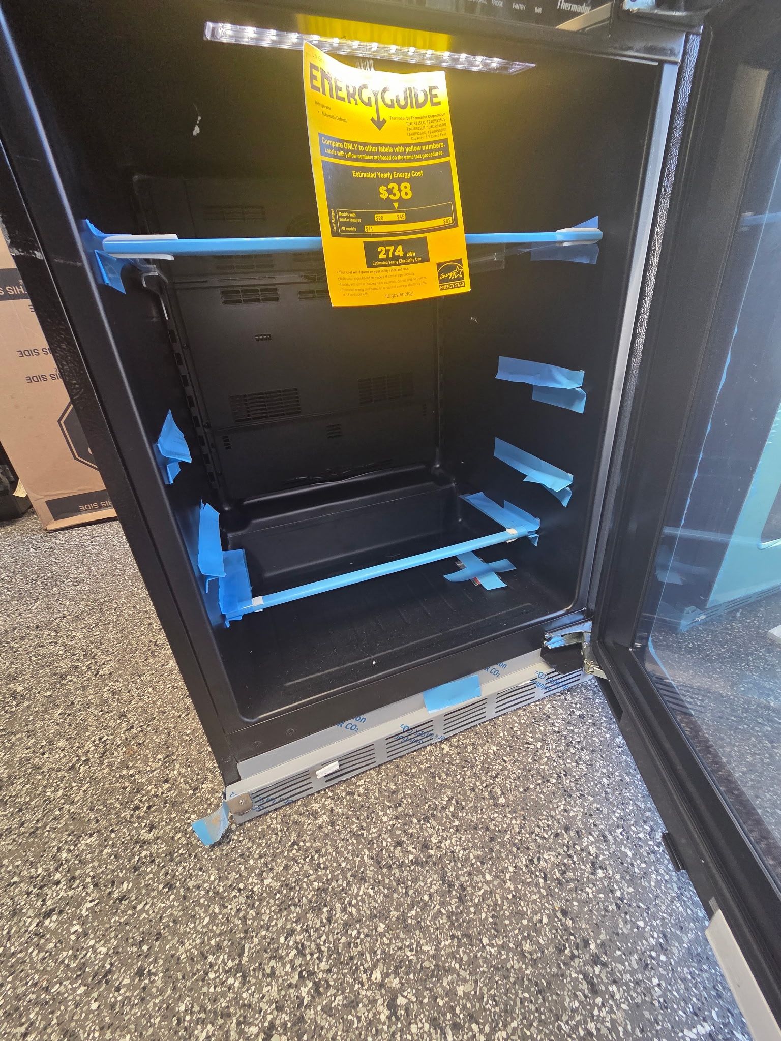 New Thermador 24” beverage center