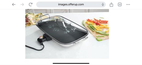 Princess House Electric Griddle 5780