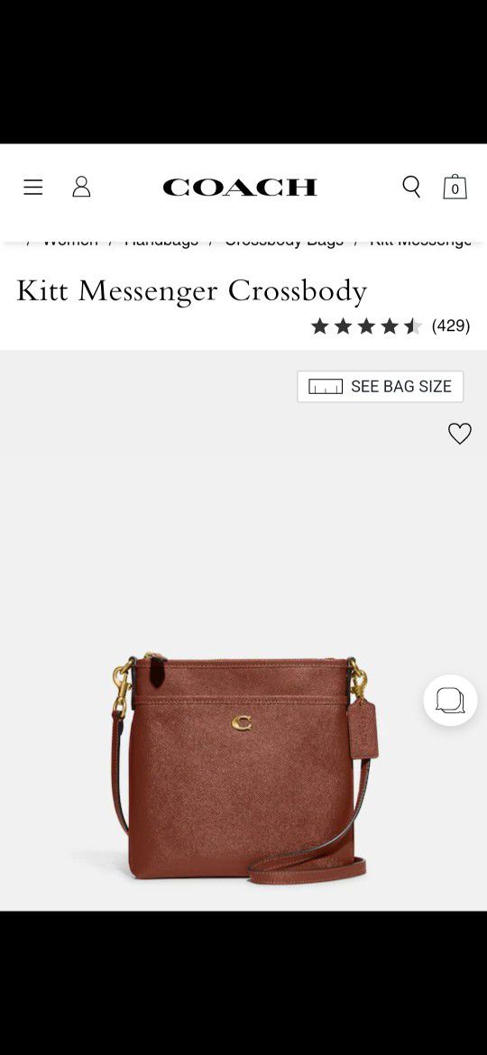 Coach Kitt Messenger Crossbody Bag