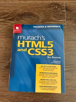 Murach’s HTML5 and CSS3, 4th Edition
