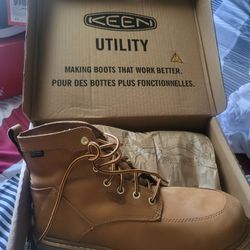 Keen Work Boots 9.5 Size Steel Toe