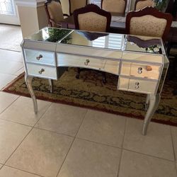 Glass Mirror Dresser