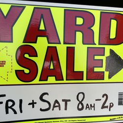 Yard Sale, 1321 Easthaven Dr. Corpus Christi. Fri & Sat 8a-2p April 26th &27th