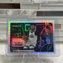 🔥2025-26 Topps NBA Hoops Stephon Castle All-Star White Hoops Parallel #294