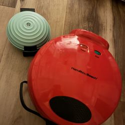 Hamilton Beach Quesadilla Maker + Mini Waffle Maker