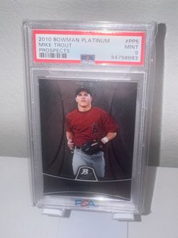 Mike trout PSA 9