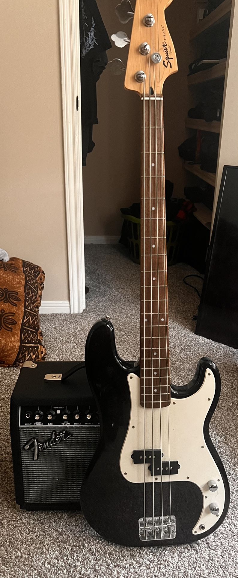 Fender Squier Precision Bass Guitar 