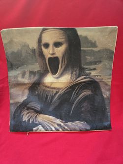 17" By 17" Gioconda Pillow Case