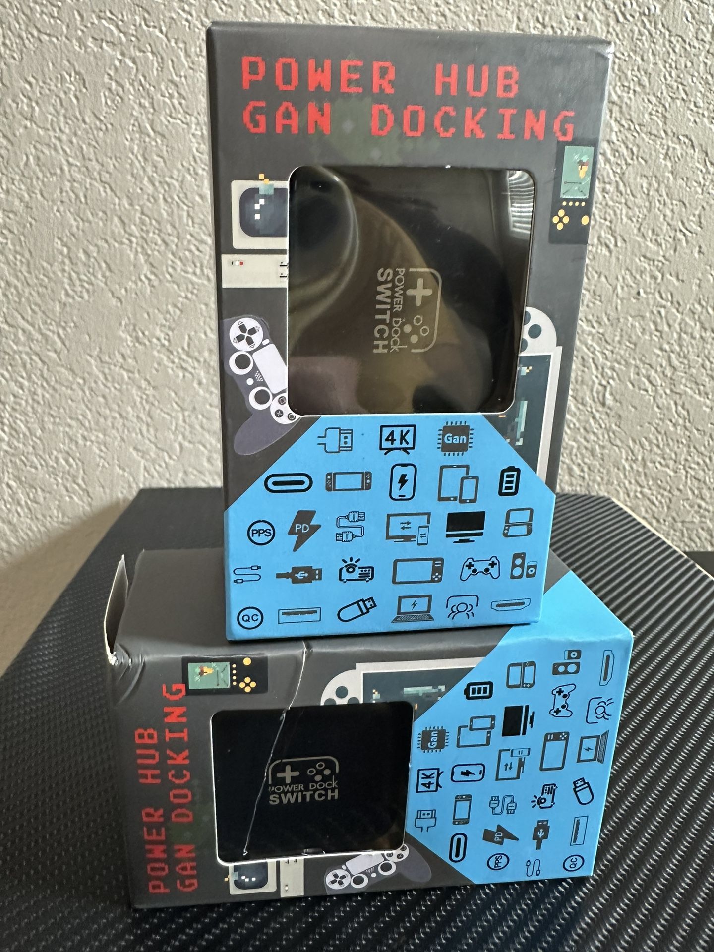 Portable Switch Dock Charger for Nintendo Switch/OLED, Ideal for TV Docking Station with 4K@60Hz HDMI/USB2.0/PD USB-C Fast Charging Port and 4FT