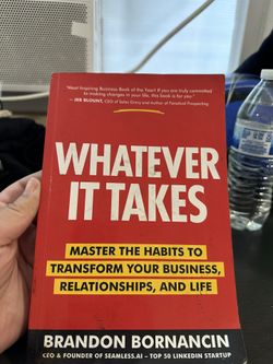 Whatever It Takes Book