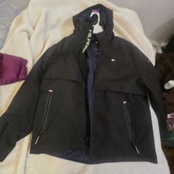 Tommy Hilfiger Soft Shell Bomber Jacket XL Mens