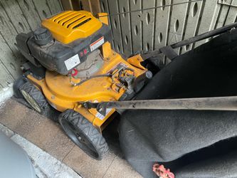 Chipper and shredder and Lawn vacuum