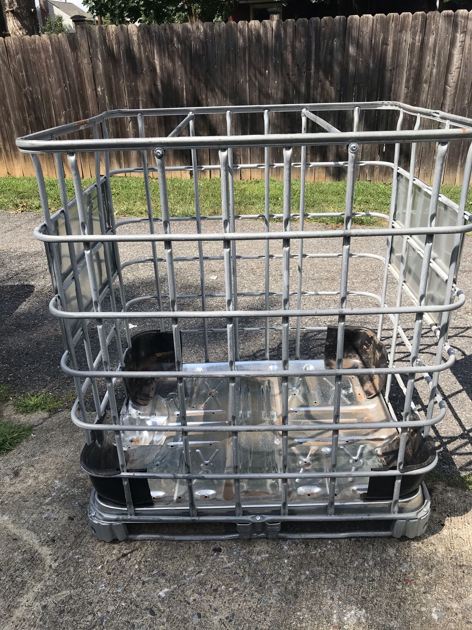 Cages For Your Firewood Winter is here