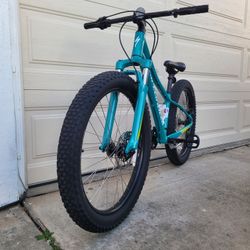 SPECIALIZED RIPROCK mountain bike. 24×2.8 fat tires. Disc brakes. 8 speed.  12.5 ALUMINUM frame.  Good for age from 8 to 12 year. Everything works