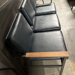 3 Seater Vintage Steelcase Sofa