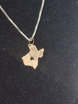  CAdena Silver Dije 14k.