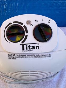 Titan Products Inc. Electric Space Heater