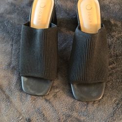 Black Open Toed Heels