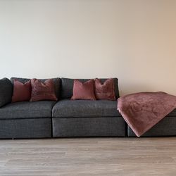 Arhaus Custom 3-Sectional Couch