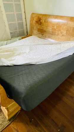 King size bed and box bed $99