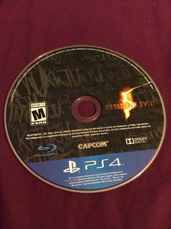 Resident evil 5 ps4